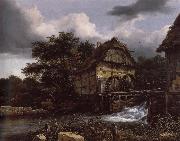 Two Water Mills and an Open Sluice